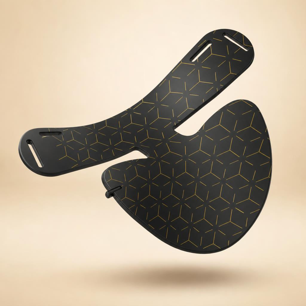 LED neck and chest mask, product view