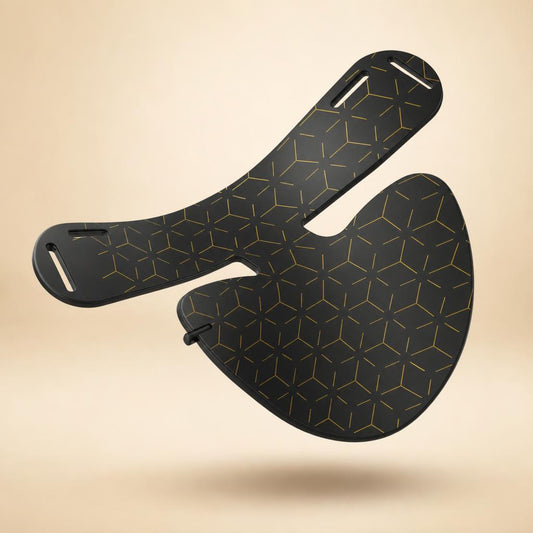 LED neck and chest mask, product view